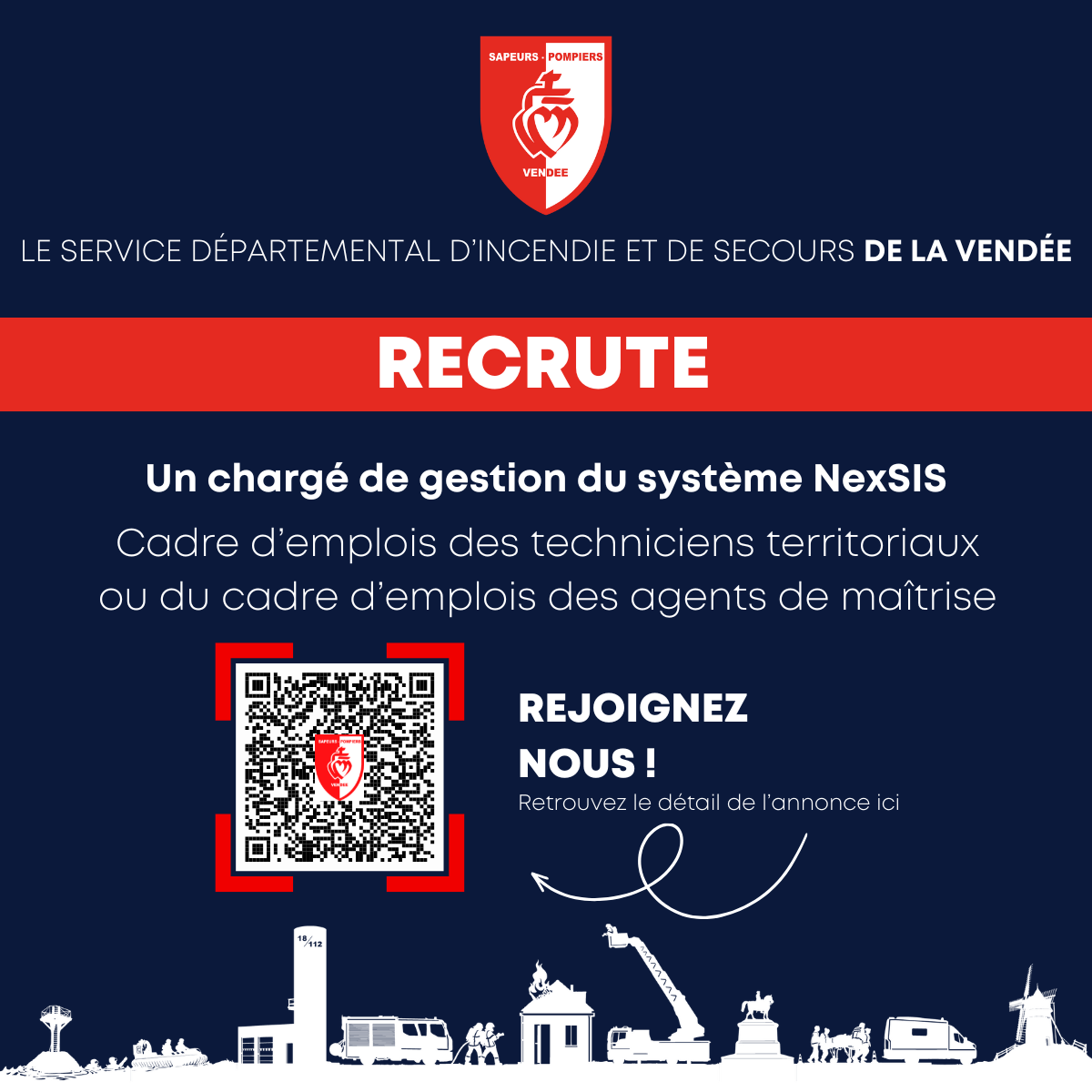 Chargé de gestion système NexSIS