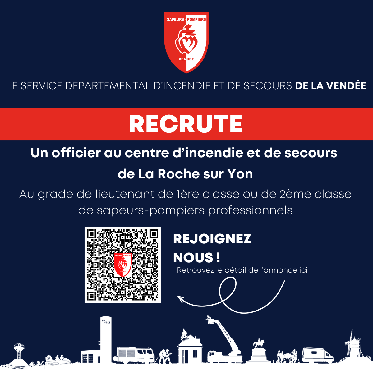 Officier au CIS La Roche sur Yon