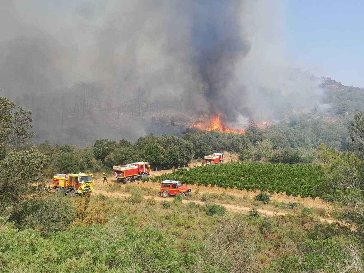 feu de forêt Aude 2025-08-07